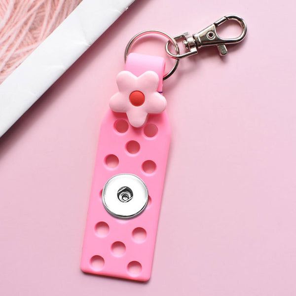 Snap-EEZ Keychain in Pink