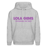 Gildan Heavy Blend Adult Zip Hoodie w/logo - heather gray