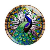 Stained Glass Peacock Snap