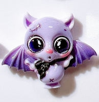 Little Lola 12mm Resin Bat Snap