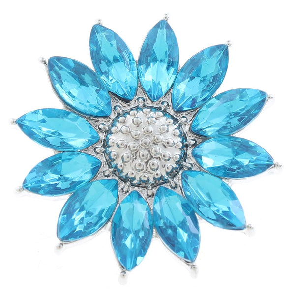 Sun Blossom Snap in Turquoise