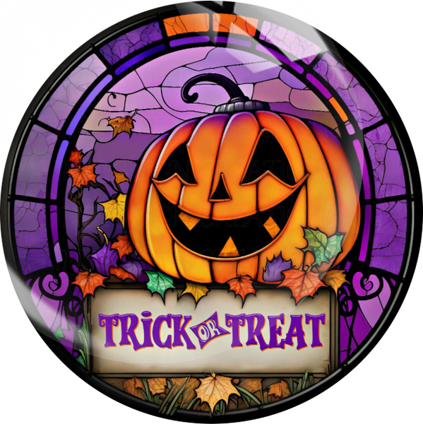 Stained Glass Trick Or Treat Snap