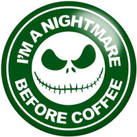 Nightmare Before Coffee Snap