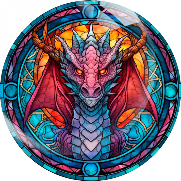 Stained Glass Dragon Snap