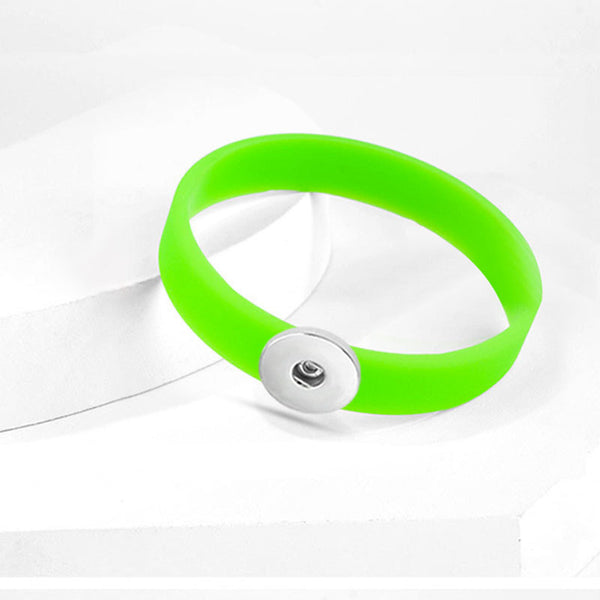 Silicone Bracelet in Green