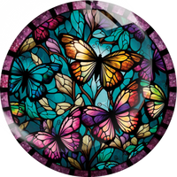 Stained Glass Butterflies Snap