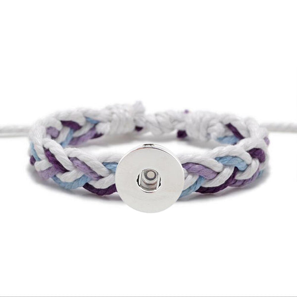 Friendship Bracelet in Purple/Blue