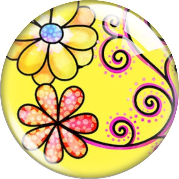 Artistic Blooms Snap in Yellow
