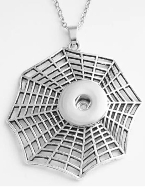 Spider Web Necklace