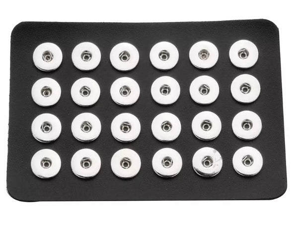 Snap Button Display Board in Black